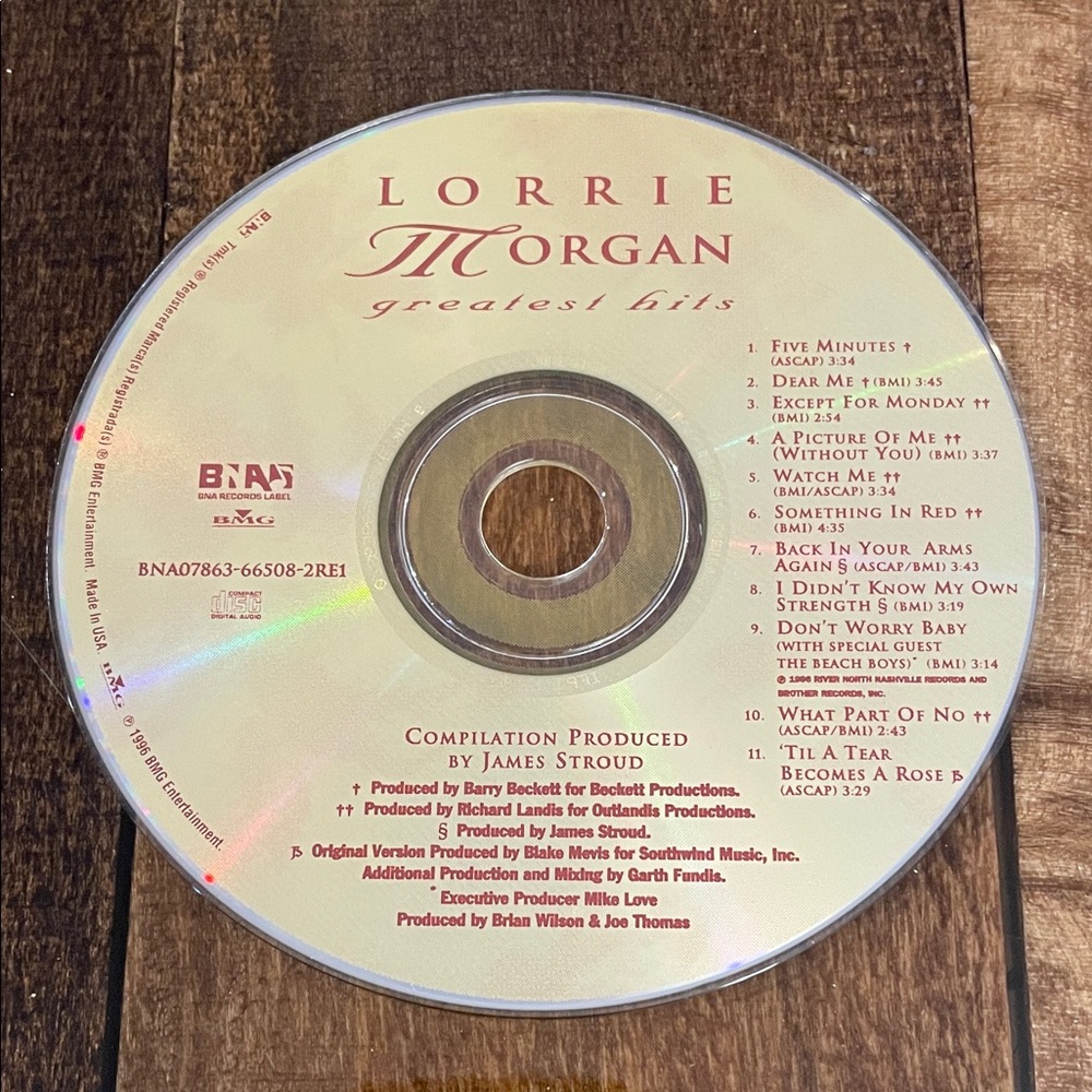 SOLD - Lorrie Morgan - Greatest Hits CD